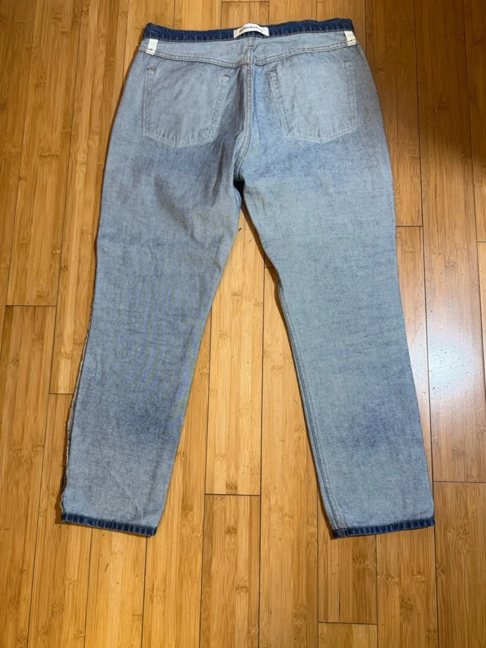 Reformation Dark Blue Cropped Ankle Jeans - Picture 7 of 15